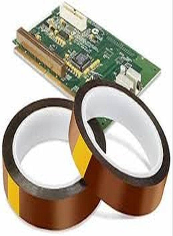 TRUEBOND Kapton Polyamide High Temp Resistance, High Temperature Adhesive Tape Size- (24mm x 33 meter) - Image 3